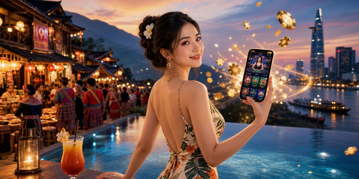 Người chơi slots tại Sài Gòn kiểm tra khuyến mãi và nhận thưởng qua điện thoại di động
